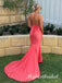 Cute V-neck Sleeveless Mermaid Long Prom Dress,PDS11753