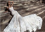 Elegant Sweetheart Sleeveless Mermaid Lace applique  Wedding Dresses, WDY0342