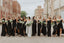 Mismatched Sexy V-neck Sleeveless Side slit A-line Bridesmaid Dressess, BDS0333