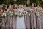 Mismatched Elegant V-neck Sleeveless A-line Bridesmaid Dressess, BDS0335