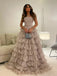 Elegant Strapless Sleeveless  Long Floor Length Prom Dress,PDS11459