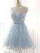 Elegant Sleeveless Sweetheart A-line Short Mini Homecoming Dress,  HDS0123