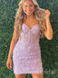 Sexy Sweetheart Sleeveless Sheath Short Mini Homecoming Dress,  HDS0138
