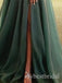 Elegant One Shoulder Sleeveless Side Slit A-line Long Prom Dress,PDS11689