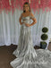Sparkly Off Shoulder Sweetheart Sleeveless A-line Long Prom Dress,PDS11739