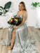 Sparkly Off Shoulder Sweetheart Sleeveless A-line Long Prom Dress,PDS11739