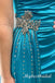 Elegant Scoop Sleeveless Side Slit Mermaid Long Prom Dress,PDS11748