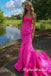 Pretty Sweetheart Strapless Sleeveless Mermaid Long Prom Dress,PDS11749