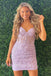 Sexy Sweetheart Sleeveless Sheath Short Mini Homecoming Dress,  HDS0138