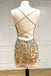 Sexy Sleeveless Sweetheart Sheath Short Mini Homecoming Dress,  HDS0124