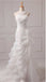 Elegant One shoulder Sleeveless Mermaid Lace applique Wedding Dresses, WDY0346