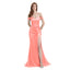 Croal Mismatch Sleeveless Side Slit Mermaid Bridesmaid Dressess, BDS0391