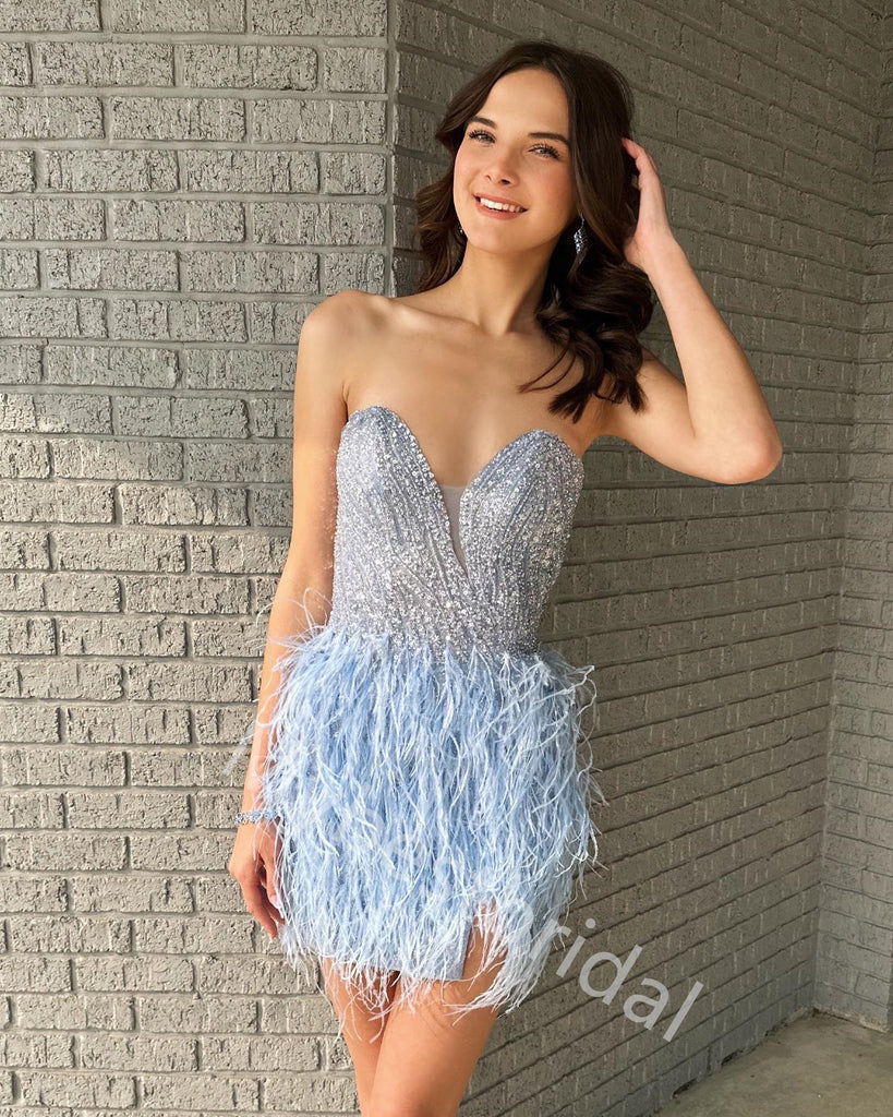 Sexy Sweetheart Sleeveless Sheath Short Mini Homecoming Dress,  HDS0167