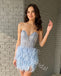 Sexy Sweetheart Sleeveless Sheath Short Mini Homecoming Dress,  HDS0167