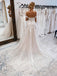 Simple Sweetheart Off-shoulder A-Line Lace Wedding Dresses, WDY0191