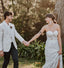 Charming Sweetheart Lace Mermaid Long Cheap Wedding Dresses, WDS0051