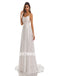 Sexy Spaghetti Straps A-Line Handmade Lace Wedding Dressess, WDY0186