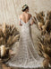 Off-the-Shoulder White Lace Beach Wedding Dresses.Cheap Wedding Dresses, WDY0281