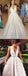 A-Line V-Neck Tulle Beaded Prom Dresses With Appliques,Cheap Prom Dress,PDY0389