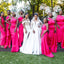 Mermaid One-shoulder Elegant Simple Pretty Long Bridesmaid Dresses,BDS0233