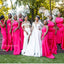 Mermaid One-shoulder Elegant Simple Pretty Long Bridesmaid Dresses,BDS0233