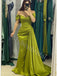 Elegant Off shoulder Sleeveless A-line Prom Dresses,PDS0823