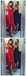 High Low V Neck Simple Cute Red Homecoming Dresses 2018, BDY0283