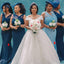 Newest V-neck Mermaid Long Cheap Bridesmaid Dresses, BDS0139