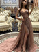 Elegant Two Piece A-Line Chiffon Long Prom Dresses, Cheap Evening Dresses,Party Dresses,PDY0342