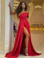 Elegant Satin One-shoulder Fashion Modern Prom Dress, Party Dress, PDY0160