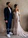 Simple Sweetheart Off-shoulder Mermaid Wedding Dresses, WDY0254