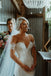 Off-The-shouder White Lace Wedding Dresses,Cheap Wedding Dresses, WDY0291