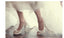 Ivory Lace High Heels Fish Toe Sexy Wedding Bridal Shoes With Tow, SY0119