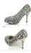 Sparkly Crystal High Heels Pointed Toe Rhinestone Wedding Bridal Shoes, SY0135