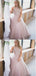 A-line High Neck Beaded Tulle Prom Dresses,Cheap Prom Dresses,PDY0465