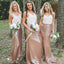 V Neck Casual Long Mermaid Sequin Cheap Bridesmaid Dresses Online, WGY0305