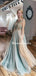 Charming V-neck Tulle Prom Dress With Lace Split ,Cheap Prom Dresses,PDY0401