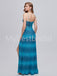 Sexy V-neck Spaghetti straps Side slit Mermaid Prom Dresses,PDS0515