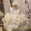 Ivory Satin Sleeveless Cute Flower Girl Dresses With Bow, Cute Little Girl Dresses, FGY0141