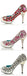 Four Colors Handmade Rhinestone High Heels Pointed Toe Crystal Wedding Shoes, SY0109
