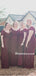 Newest Mermaid Off-shoulder Floor-length Long Bridesmaid Dresses, BDS0149