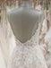 Sweetheart Spaghetti Straps Floor-length A-line Lace Cheap Wedding Dresses, WDY0138