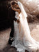 Elegant Sweetheart Sleeveless A-line lace applique Wedding Dresses, WDY0286