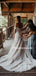 New Arrival Off-shoulder Mermaid Lace Long Wedding Dresses, WDS0077