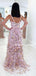 Popular A-line Tulle Appliques Long Prom Dress, Fashion Tend, PDY0156