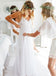 Sexy Backless Unique Casual Cheap Beach Wedding Dresses, WDY0180