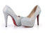 Rhinestone High Heels Platform Shoes Women Pumps Party Wedding Shoes, SY0132