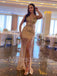 Sexy Sweetheart Sleeveless Side slit Mermaid Prom Dresses , PDS0351