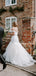 Sheath Straight White Tulle Wedding Dresses,Cheap Wedding Dresses, WDY0299