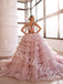 Elegant V-neck Strapless Sleeveless A-line Long Prom Dress,PDS1079